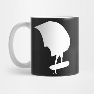 Wing surfer with wingfoil foiling Mug